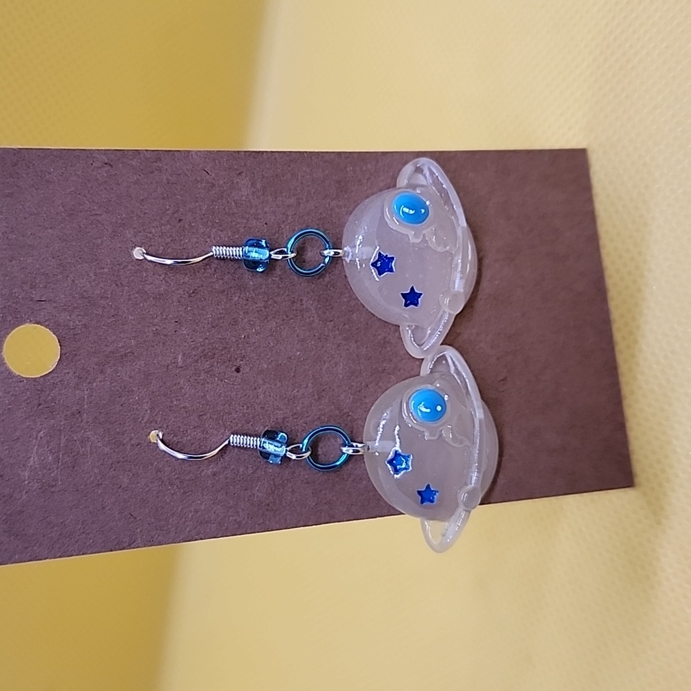 Planet earrings
